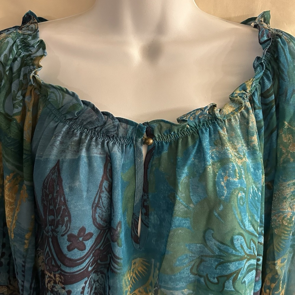2X chaps mesmerize multi top #1681*8 - Picture 6 of 7